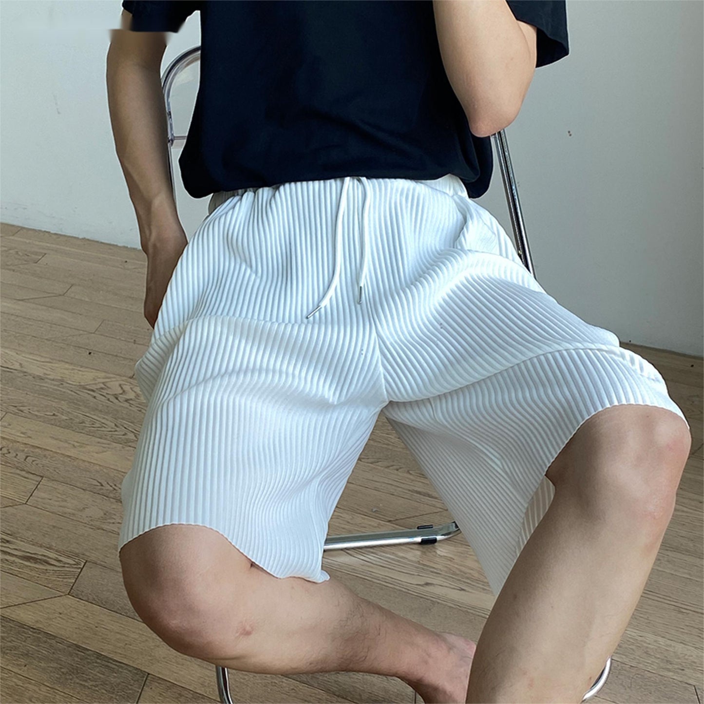 Men's Nine-minute Straight Leg Tracksuit Slacks