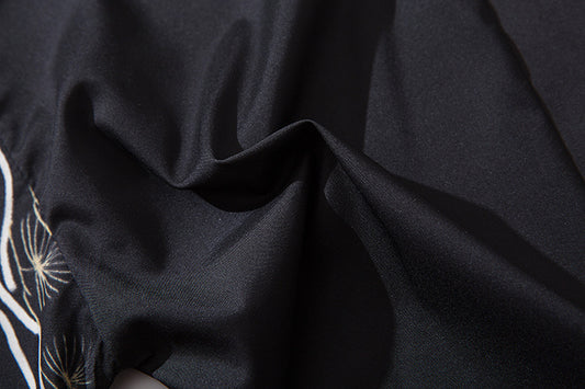 Bebovizi Japanese Crane Kimono Women Cardigan Yukata