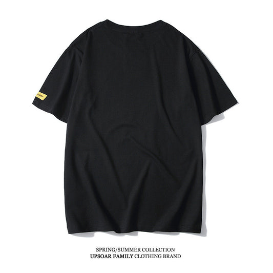 Men and women spoof shirt short sleeves