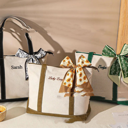 Embroidered Custom Souvenir Tote Bag