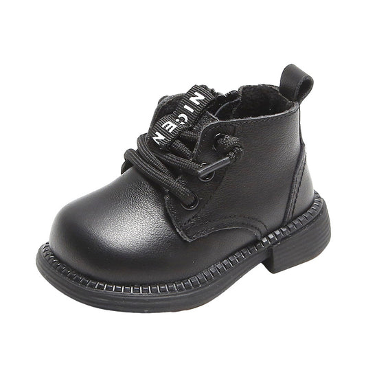 Baby Soft-soled Toddler Shoes Boys' Short Winter Children's Boots