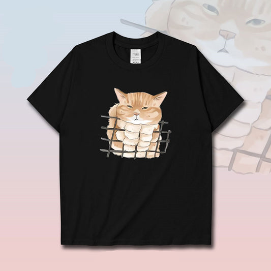 T-shirt Men And Women Cute Animal Pattern
