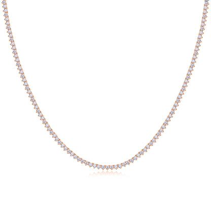 Solitude - A Luxurious And Fashionable Light Luxury Jewelry Necklace Pendant Set With Top-quality Moissanite, S925 Silver-plated Platinum