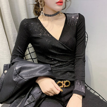 Sexy t-shirts with long sleeves