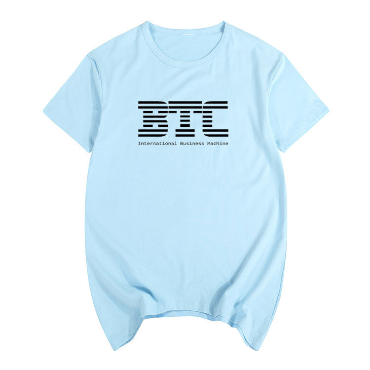 Bitcoin men and women short sleeve