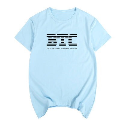 Bitcoin men and women short sleeve