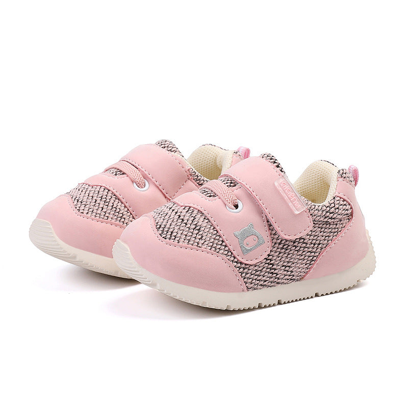 Lala Pig Spring And Autumn Baby Functional Shoes