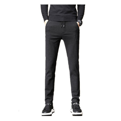 Korean-style Thick Work Pants For Men