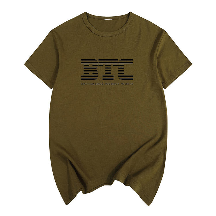 Bitcoin men and women short sleeve