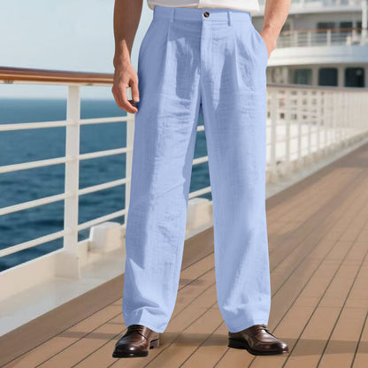 Casual Loose-Fit Business Suit Trousers