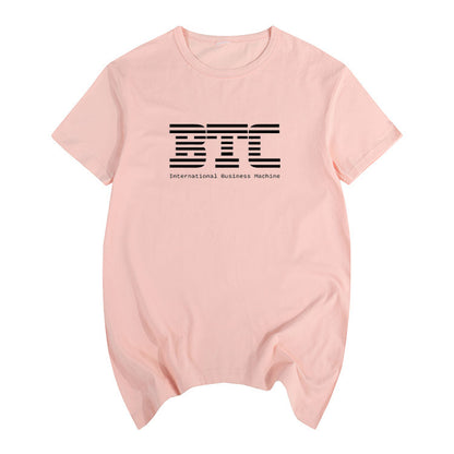 Bitcoin men and women short sleeve