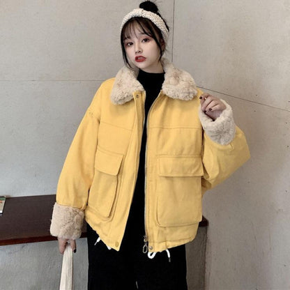 Short Padded Cotton Jacket For Women