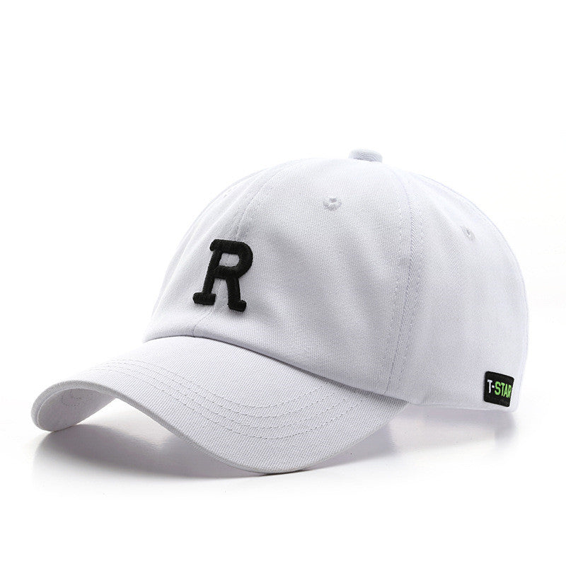 Fashion Simple Letter Embroidery Caps Outdoor Sports Sunscreen Sunshade Sun Hat