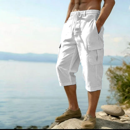 Multi-pocket Loose Casual Trend Wide-leg Pants