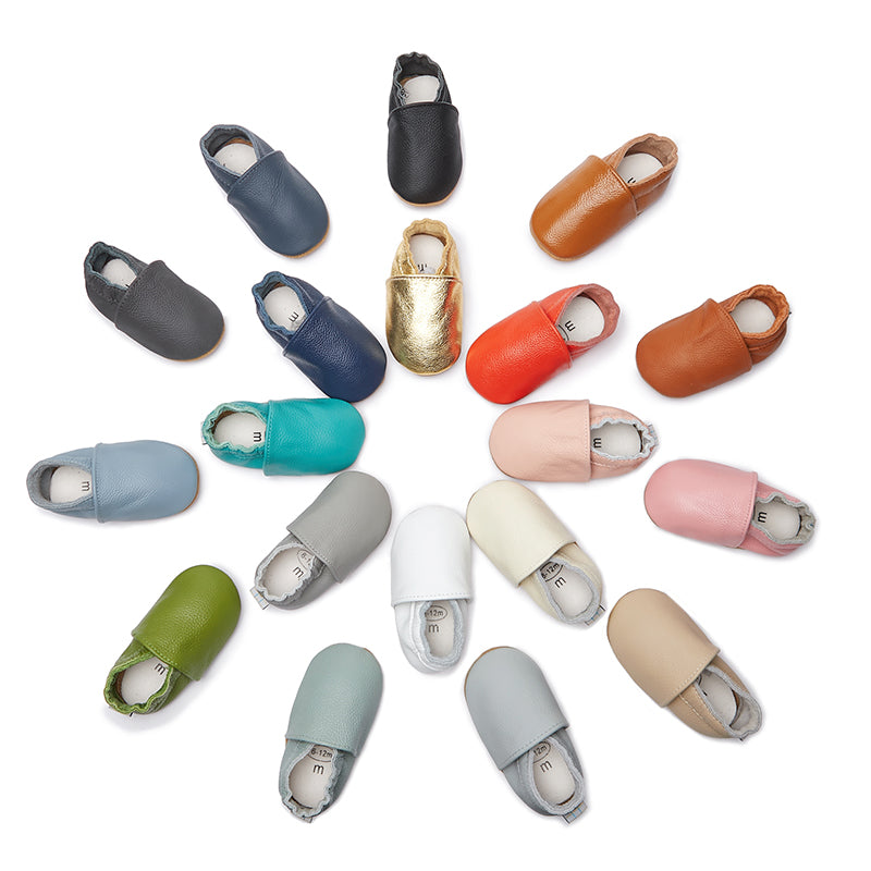 Genuine Leather Soft Unisex Baby Shoes All Sorts Of Colors O