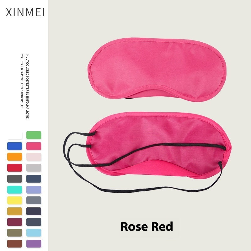 Polyester Shading Eye Mask Aviation Gift Color Game Disposable Travel Eye Shield