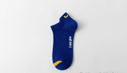 Ear-loop Mesh Breathable Sweat-wicking Low-top Youth Trendy Basketball Socks