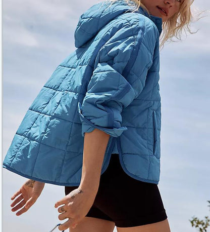 Hooded Cotton Coat Jacket Women