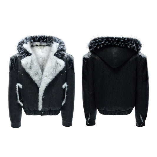 Zuoshan Diao Thickened Cotton-Padded Jacket For Men