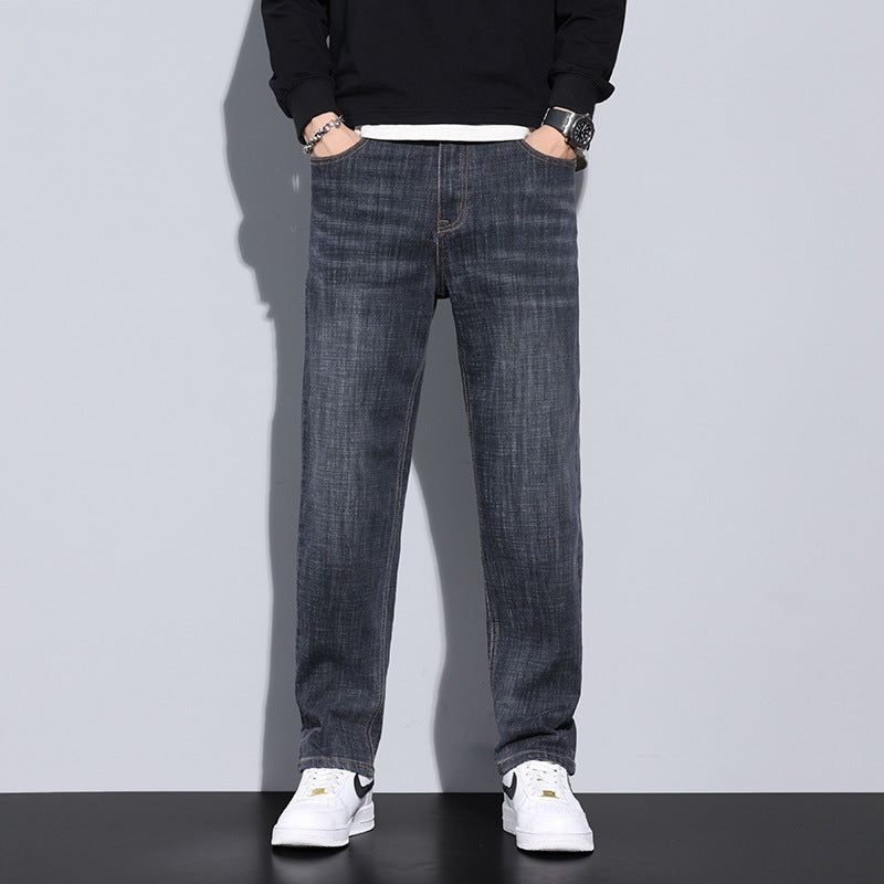 Versatile Trendy Thick Mens Trousers