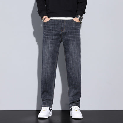 Versatile Trendy Thick Mens Trousers