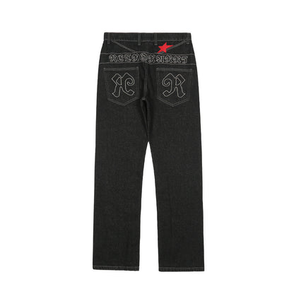European And American Trendy Men's Straight-leg Trousers