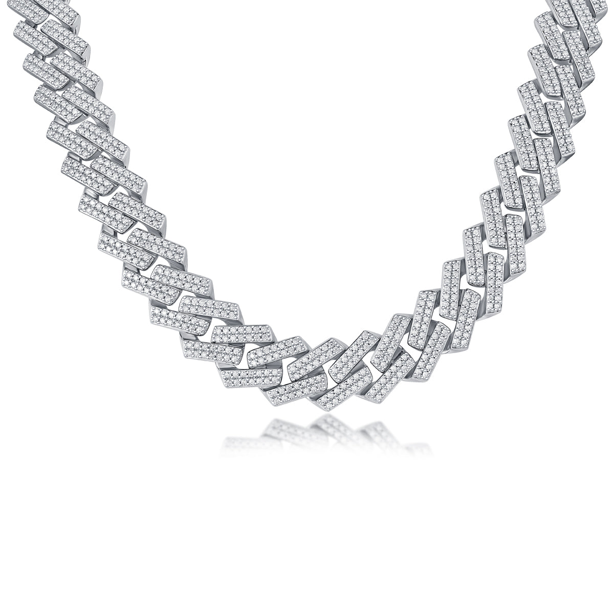 Challenge - A Luxurious And Fashionable Light Luxury Jewelry Necklace Pendant Set With Top-quality Moissanite, S925 Silver-plated Platinum