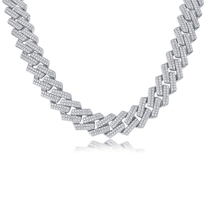 Challenge - A Luxurious And Fashionable Light Luxury Jewelry Necklace Pendant Set With Top-quality Moissanite, S925 Silver-plated Platinum