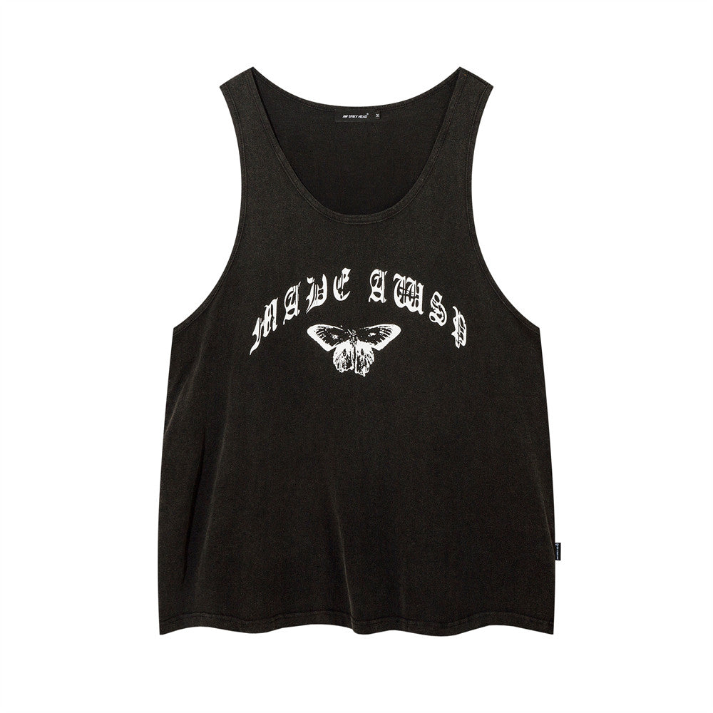 Abstract Butterfly Sports Undershirt Waistcoat T-shirt For Men