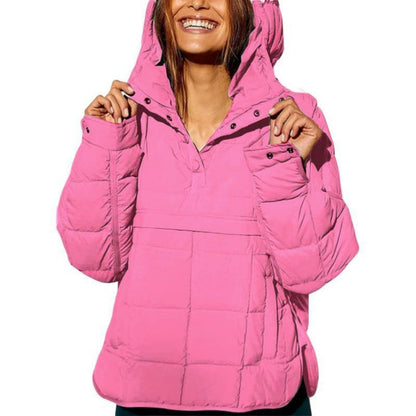 Hooded Cotton Coat Jacket Women