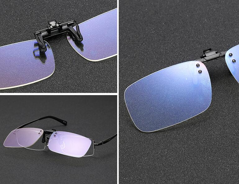 Anti-blue-light myopia clip