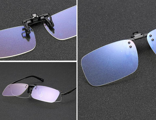 Anti-blue-light myopia clip