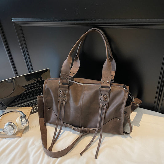 Retro Women's Hand-carrying Single-shoulder Bag