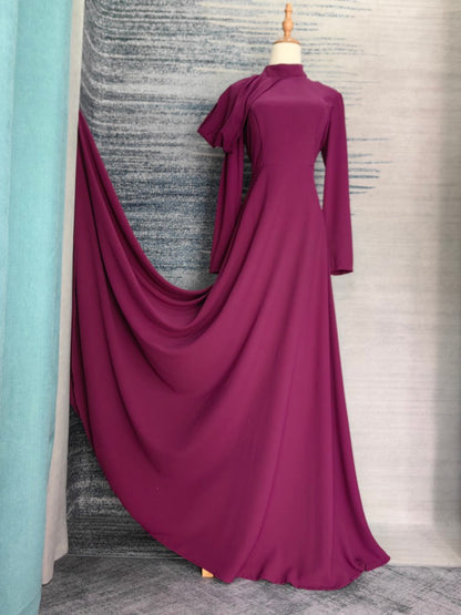 Women Are Wearing Slim-fit Long-sleeved Dresses