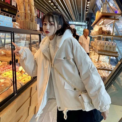 Short Padded Cotton Jacket For Women