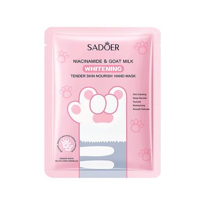Whitening Cat's Paw Hand Care Moisturizing Skin Rejuvenation Hand Mask