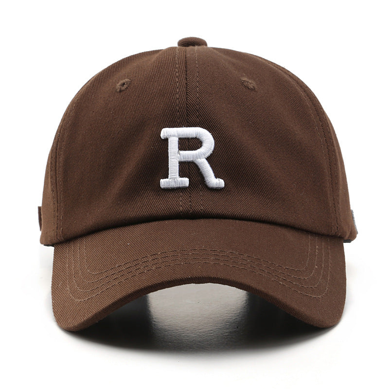Fashion Simple Letter Embroidery Caps Outdoor Sports Sunscreen Sunshade Sun Hat