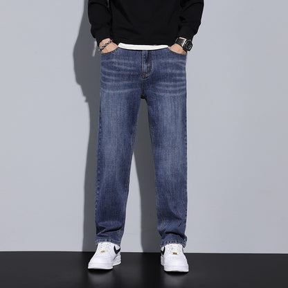 Versatile Trendy Thick Mens Trousers