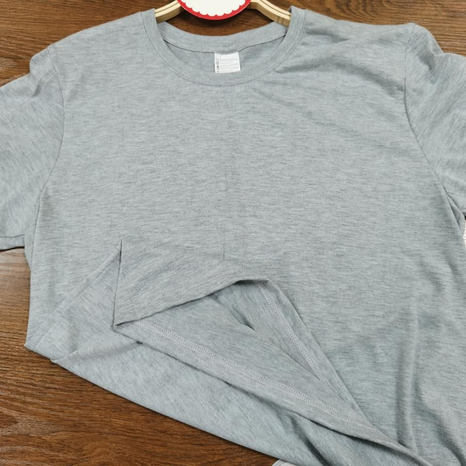 Men And Women Round Neck In Summer