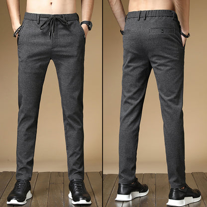 Korean-style Thick Work Pants For Men