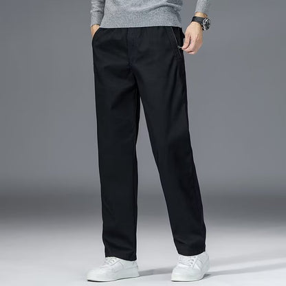 Men's Casual Loose Straight-Leg Wide-Leg Plus-Size Pants