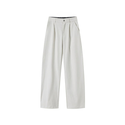 Straight-leg Dress Pants Men's Loose Casual Trousers