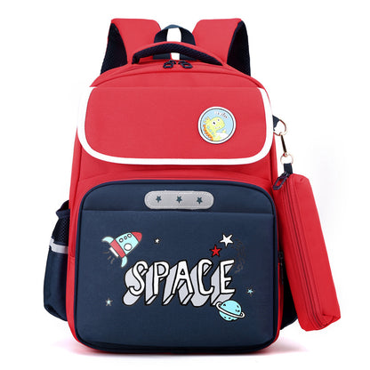 Children's Large Capacity Bag For Burden Reduction And Spine Protection