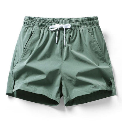 Men's Thin Casual Quick-Dry Running Sports Fitness Cropped Pants For Guys