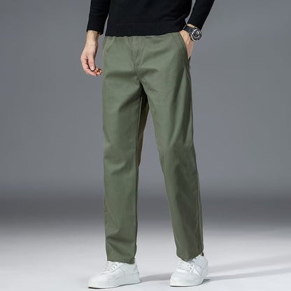 Men's Casual Loose Straight-Leg Wide-Leg Plus-Size Pants