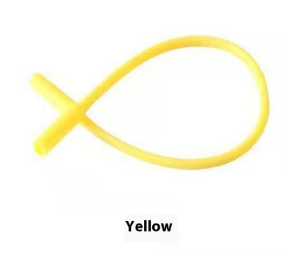Solid Color Simple Silicone Glasses Non-slip Rope Glasses Strap