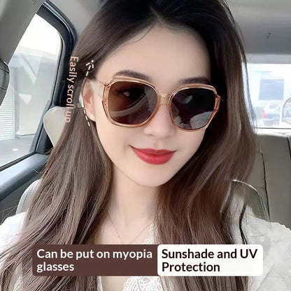 New Polarized Myopia Over-Glasses Sunglasses For Women