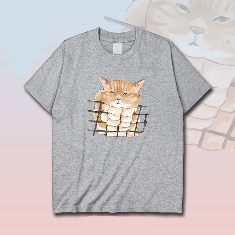 T-shirt Men And Women Cute Animal Pattern