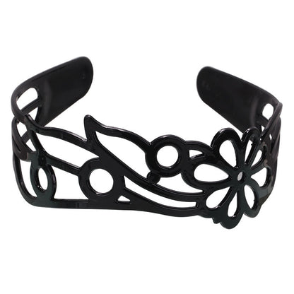 Fashion Black Spray Paint Women's Bow Hair Band