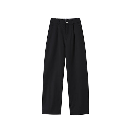 Straight-leg Dress Pants Men's Loose Casual Trousers